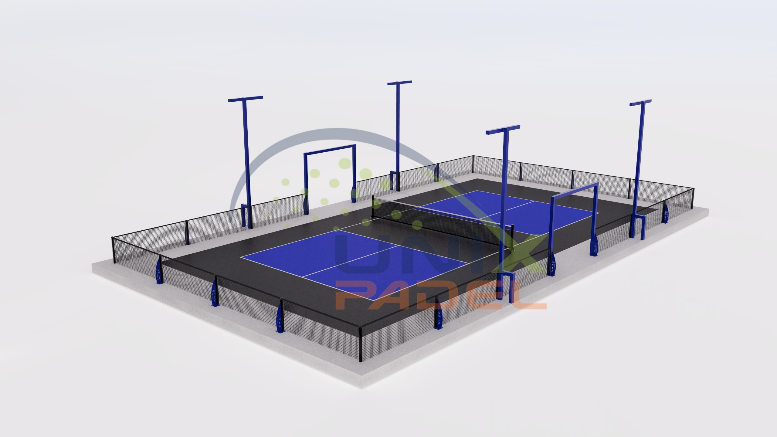 Premium factory-built pickleball courts installed worldwide by Unixpadel