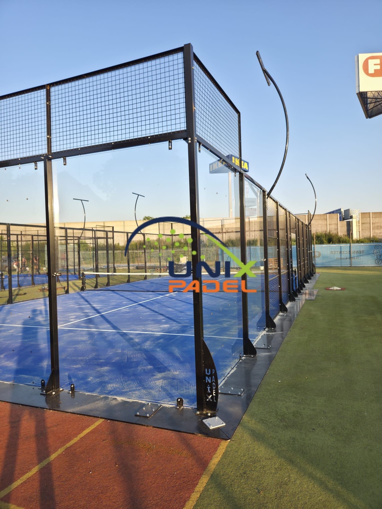 Padel courts installation on existing surfaces