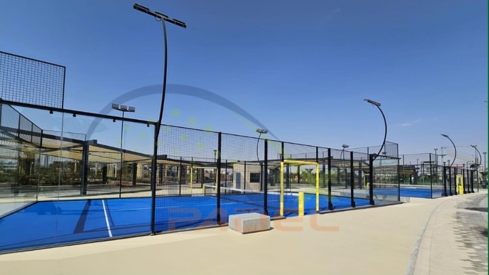 Unix Padel Dammam Panoramic Court - Saudi Arabia FIP standard padel court installation