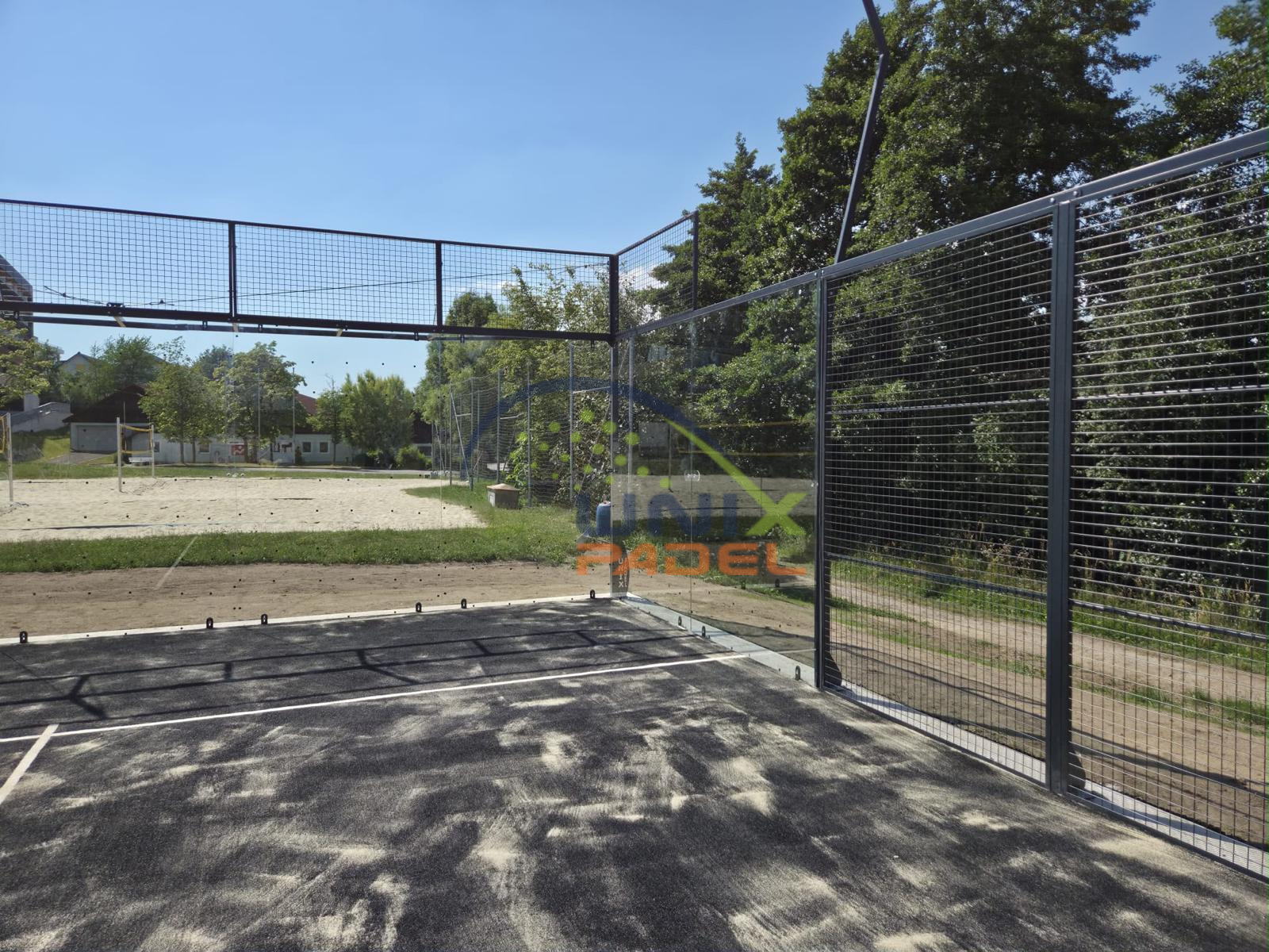 High quality padel court construction by Unixpadel