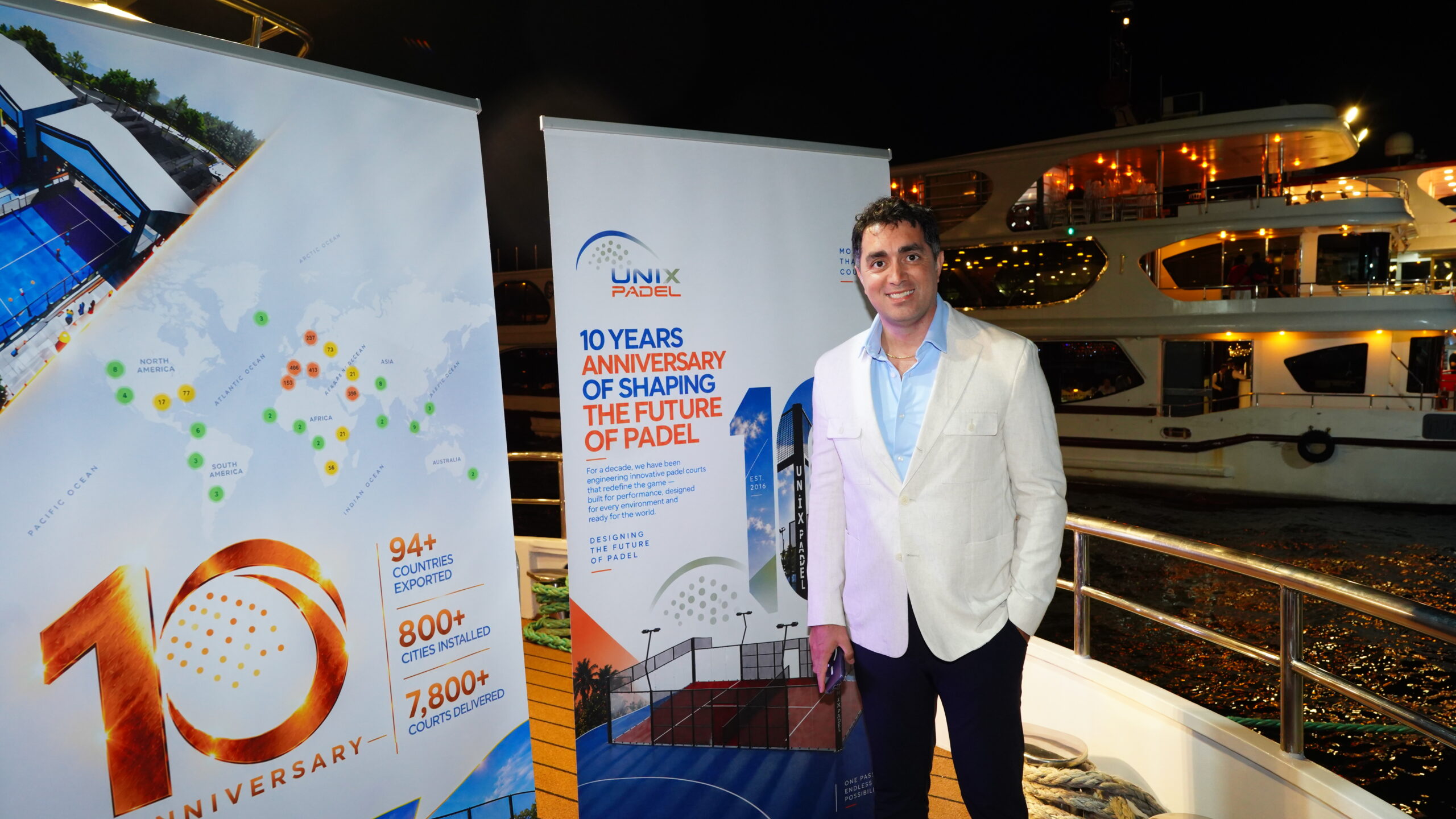 Unixpadel 10th anniversary celebration moments